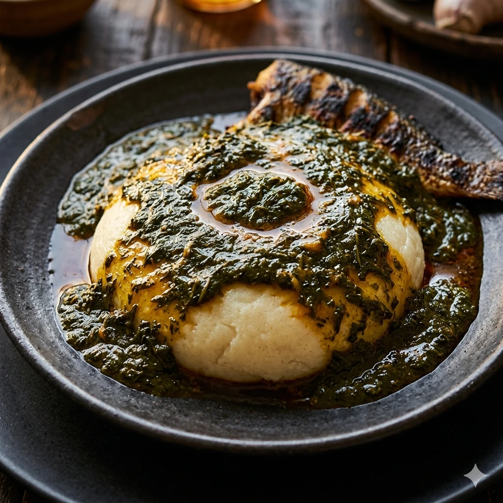 Pondu (Cassava Leaves)