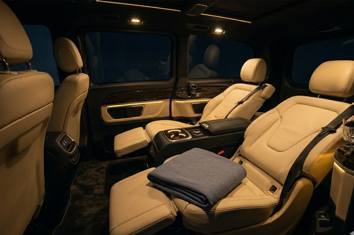 Comfort - Mercedes V-Class interior