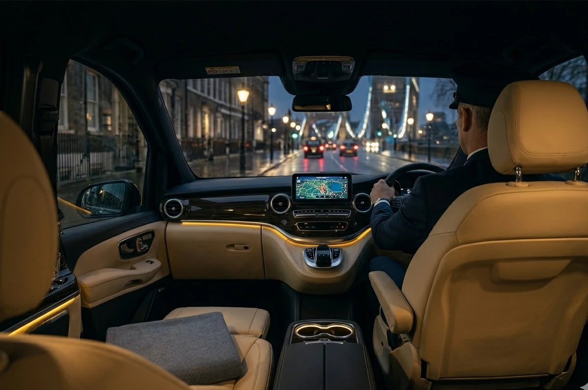 Safety - Mercedes V-Class interior